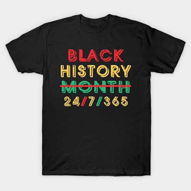 Black History Month T-Shirt by Mirnamar